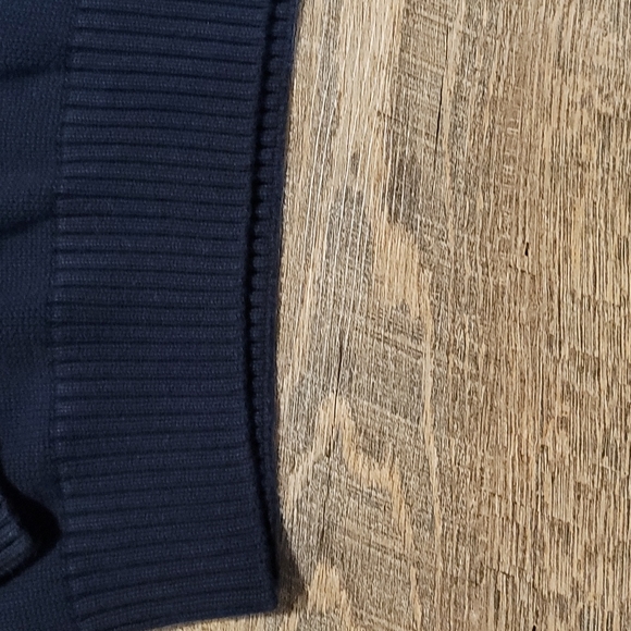 Denver Hayes men's sweater V neck size medium navy and blue color Gently Loved - Picture 6 of 12